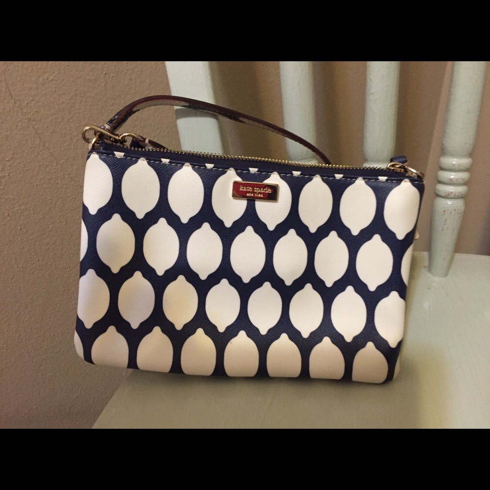 Kate Spade lemons wristlet